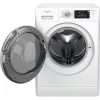 Whirlpool FFWDD 1076258 SV EE veļas mazgājamā mašīna ar žāvētāju Brīvstāvoša Ielādējama no priekšas Balta