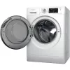 Whirlpool FFWDD 1076258 SV EE veļas mazgājamā mašīna ar žāvētāju Brīvstāvoša Ielādējama no priekšas Balta