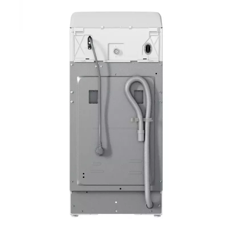 Augšas ielādes veļas mašīna Indesit BTW L60400 EE/N — 6 kg, 1000 apgr./min, 400×600×900 mm, balta