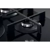 Whirlpool AKWL 728/NB Melns Iebūvējama 75 cm Gāzes 5 zonu(-s)