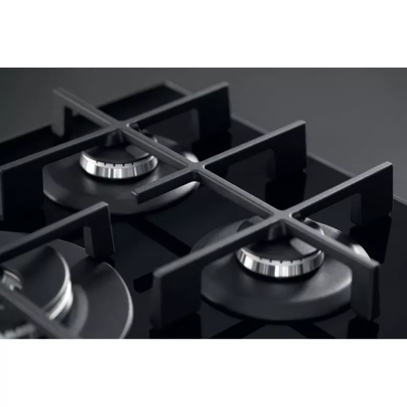 Whirlpool AKWL 728/NB Melns Iebūvējama 75 cm Gāzes 5 zonu(-s)