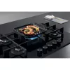 Whirlpool AKWL 728/NB Melns Iebūvējama 75 cm Gāzes 5 zonu(-s)
