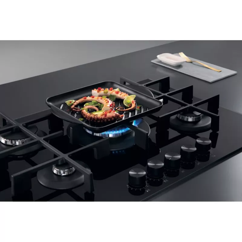 Whirlpool AKWL 728/NB Melns Iebūvējama 75 cm Gāzes 5 zonu(-s)