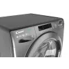Priekšējās ielādes veļas mazgājamā mašīna CANDY Smart Pro CS 1272DRRE/1-S, 7 kg, 1200 apgr./min, antracīta krāsa