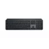 Bezvadu pilna izmēra tastatūra Logitech Master MX Keys S — Bluetooth, QWERTY, šķērveida slēdži, LED fona apgaismojums, Graphite