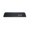 Bezvadu pilna izmēra tastatūra Logitech Master MX Keys S — Bluetooth, QWERTY, šķērveida slēdži, LED fona apgaismojums, Graphite