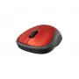 LOGITECH bezvadu pele M185 sarkana