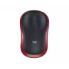 LOGITECH bezvadu pele M185 sarkana