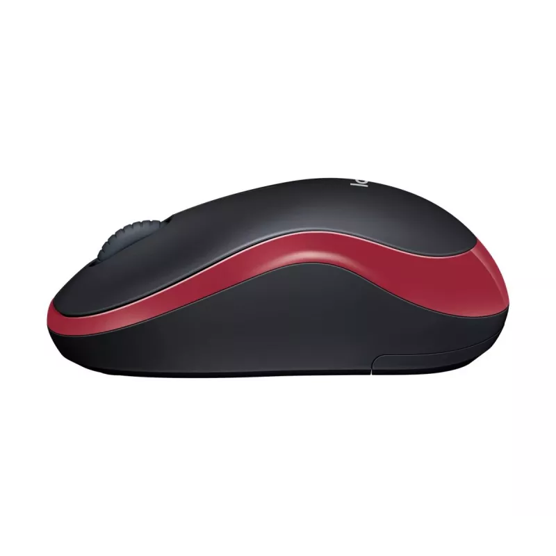 LOGITECH bezvadu pele M185 sarkana