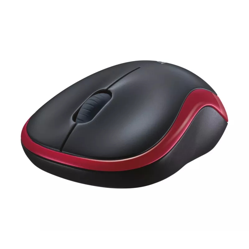 LOGITECH bezvadu pele M185 sarkana