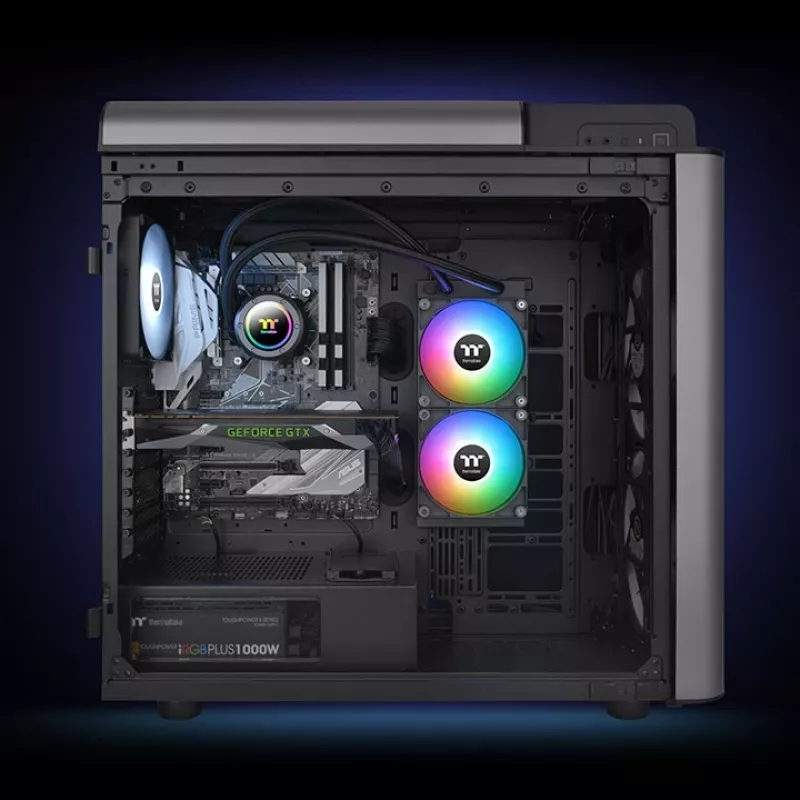 THERMALTAKE ūdens dzesēšana - TH240 V2 ARGB Sync All-In-One šķidruma dzesētājs