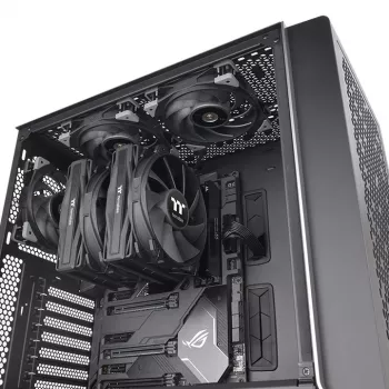 THERMALTAKE CPU dzesētājs - TOUGHAIR 710 - Melns