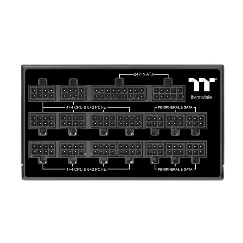 THERMALTAKE barošanas bloks - Toughpower TF1 1550W - TT Premium Edition - 80 PLUS Titanium modulārs