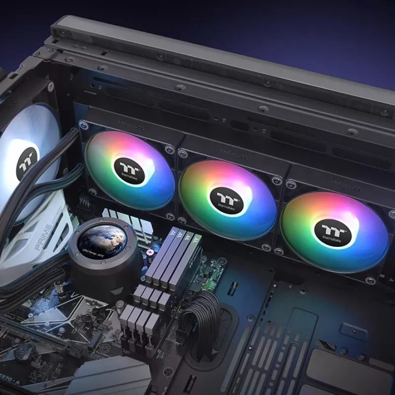 THERMALTAKE ūdens dzesēšana - TH360 V2 Ultra ARGB Sync viss-vienā šķidruma dzesētājs