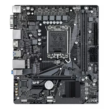 GIGABYTE H610M S2H V3 DDR4 mātesplate - atbalsta Intel Core 14. paaudzes CPU, 4+1+1 hibrīda digitālo VRM, līdz 3200 MHz DDR4, 1xPCIe 3.0 M.2, GbE LAN, USB 3.2 Gen 1