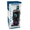 Pārnēsājams stereo skaļrunis SQUEAK SQ1004 Harmony BT 5.0, 40W RMS, Bluetooth 5.0, FM, LED, 8h akumulators, Melns