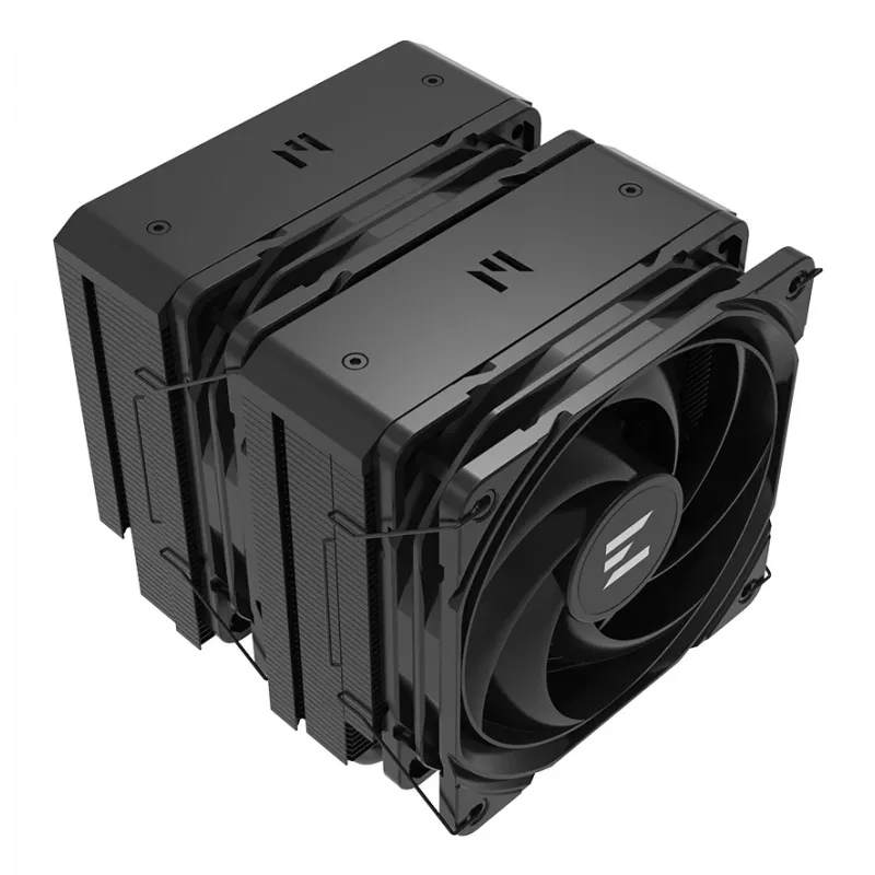 CPU dzesētājs ZALMAN CNPS14X Duo Melns, divu ventilatoru 120 mm dzesēšanas risinājums
