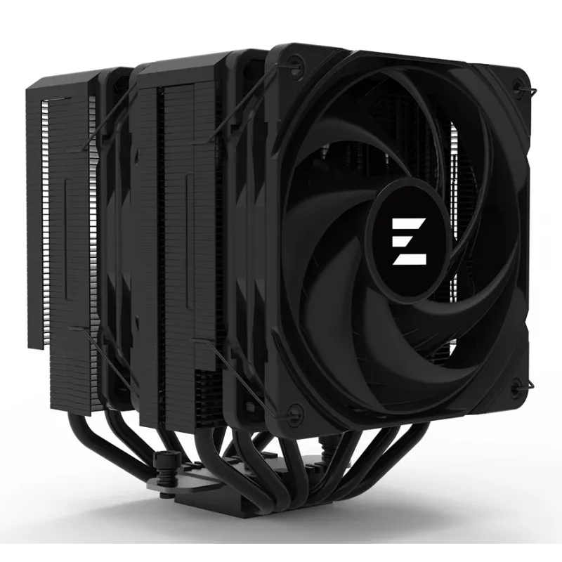 CPU dzesētājs ZALMAN CNPS14X Duo Melns, divu ventilatoru 120 mm dzesēšanas risinājums