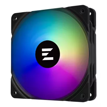 Zalman ZM-AF120 ARGB datora korpusa ventilators 12 cm melns 1 gab.
