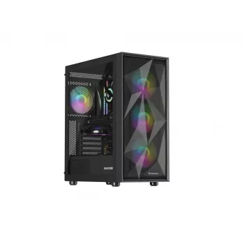 GENESIS Diaxid 605 ARGB Midi Tower melns