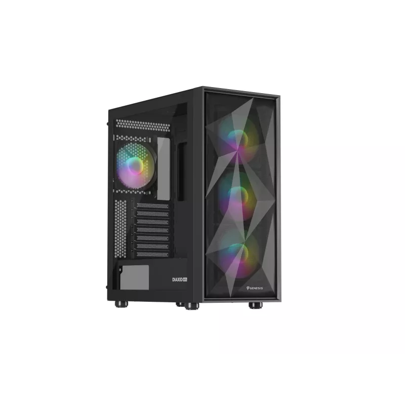 GENESIS Diaxid 605 ARGB Midi Tower melns