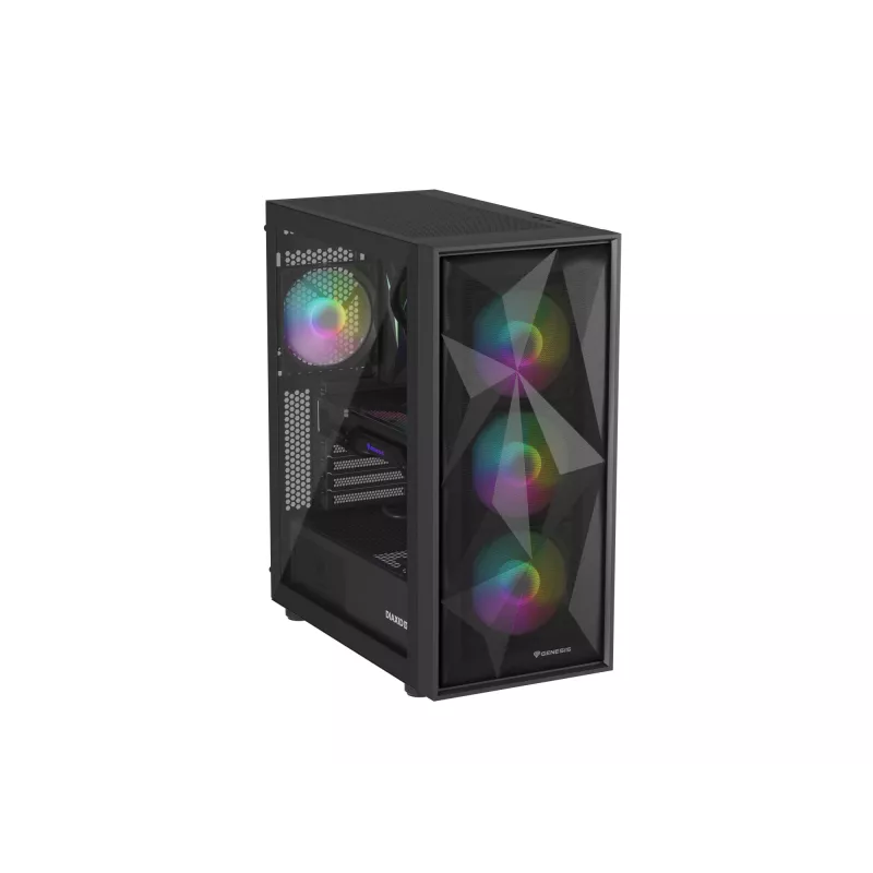 GENESIS Diaxid 605 ARGB Midi Tower melns
