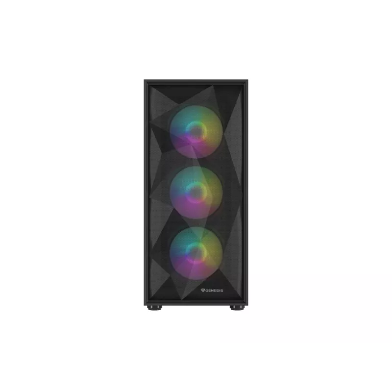 GENESIS Diaxid 605 ARGB Midi Tower melns
