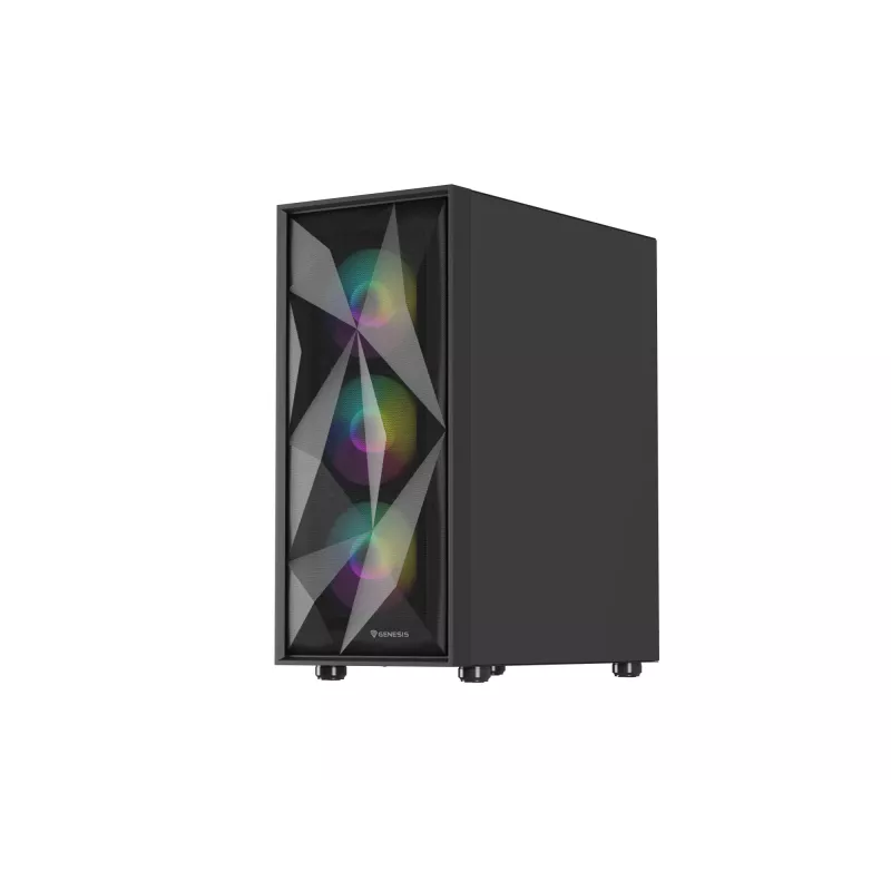 GENESIS Diaxid 605 ARGB Midi Tower melns