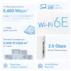 TP-Link AXE5400 Whole Home Mesh Wi-Fi 6E System(Tri-Band)