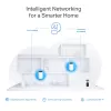 TP-Link AXE5400 Whole Home Mesh Wi-Fi 6E System(Tri-Band), balta, Internal, Mesh system, 670 m², FCC: