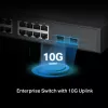 TP-Link Omada 16 portu 2.5G un 2 portu 10GE SFP+ L2+ pārvaldāms slēdzis ar 8 portu PoE+