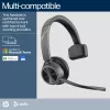 HP Poly Voyager 4310-M Microsoft Teams saderīga USB-C austiņa +BT700 sargspraudnis +uzlādes statīvs