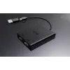 i-tec USB-A/USB-C Dual 4K/60 Hz DisplayPort Video Adapter, 0.27 m, USB Type-A/USB Type-C, 2 x DisplayPort, Vīrišķais, Sievišķais, 3840 x 2160 pikseļi