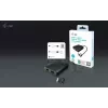 i-tec USB-A/USB-C Dual 4K/60 Hz HDMI video adapteris, 0,27 m, USB Type-A/USB Type-C, 2 x HDMI, vīrišķais, sievišķais, 3840 x 2160 pikseļi