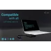 i-tec USB-A/USB-C Dual 4K/60 Hz HDMI video adapteris, 0,27 m, USB Type-A/USB Type-C, 2 x HDMI, vīrišķais, sievišķais, 3840 x 2160 pikseļi