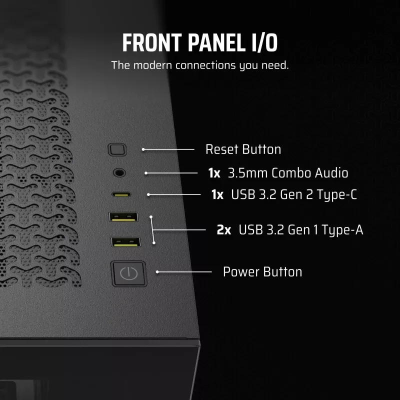 CORSAIR PC korpuss - 3500x vidējais tornis