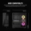CORSAIR PC korpuss - iCUE LINK 3500X RGB vidējais tornis