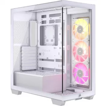 CORSAIR Pc Case - Icue Link 3500x RGB Mid-tower - balta