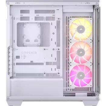 CORSAIR Pc Case - Icue Link 3500x RGB Mid-tower - balta