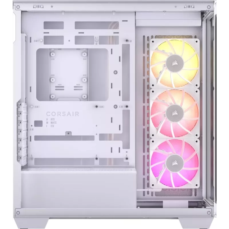 CORSAIR Pc Case - Icue Link 3500x RGB Mid-tower - balta