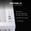 CORSAIR Pc Case - Icue Link 3500x RGB Mid-tower - balta