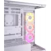 CORSAIR Pc Case - Icue Link 3500x RGB Mid-tower - balta