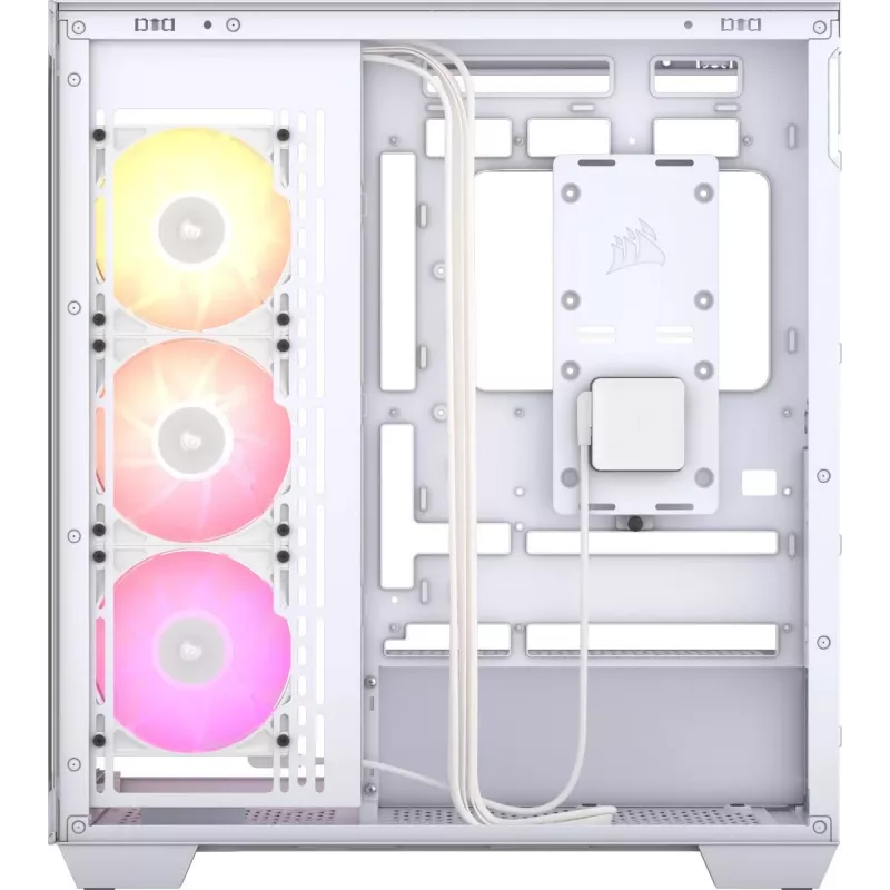 CORSAIR Pc Case - Icue Link 3500x RGB Mid-tower - balta