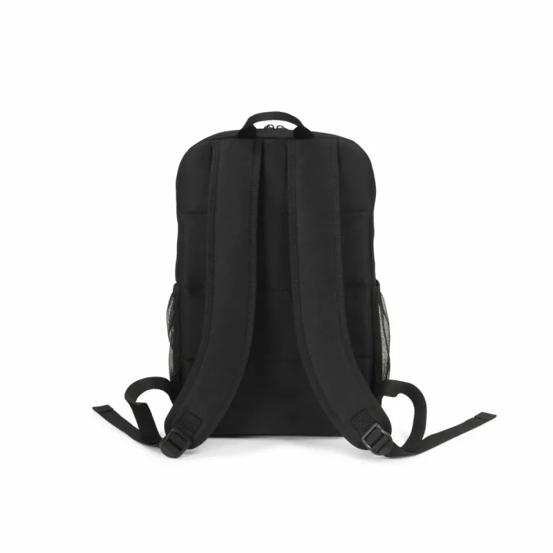 DICOTA Backpack One - 13-16 collu piezīmjdatora mugursoma - melna / 300d pārstrādāts PET poliesters