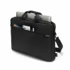 DICOTA plāns Case One - 10-12,5 collu piezīmjdatora somiņa - melna / 300d pārstrādāta PET poliestera