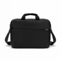 DICOTA Top Traveller One - 15-1713n piezīmjdatora soma - melna / 300d otrreizēji pārstrādāta PET poliestera