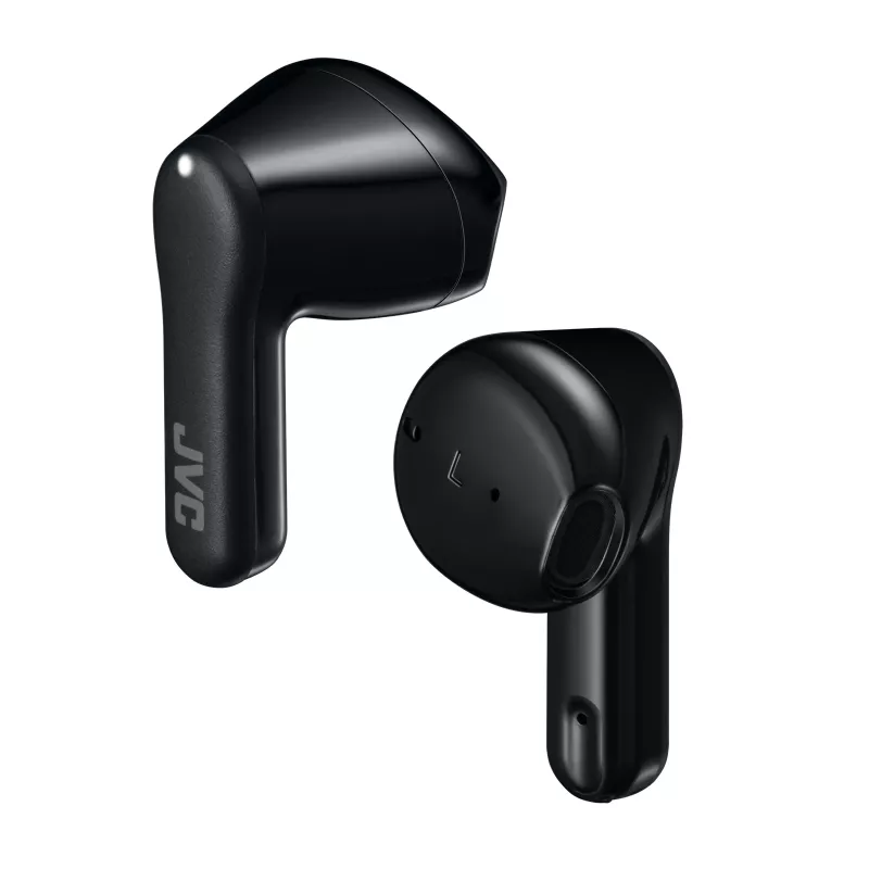 Ievietojamās True Wireless austiņas JVC Stix HAA-3TBU, Bluetooth 5.1, IPX4, 7,5 h (austiņas) / 22 h (ar uzlādes futlāri), USB-C