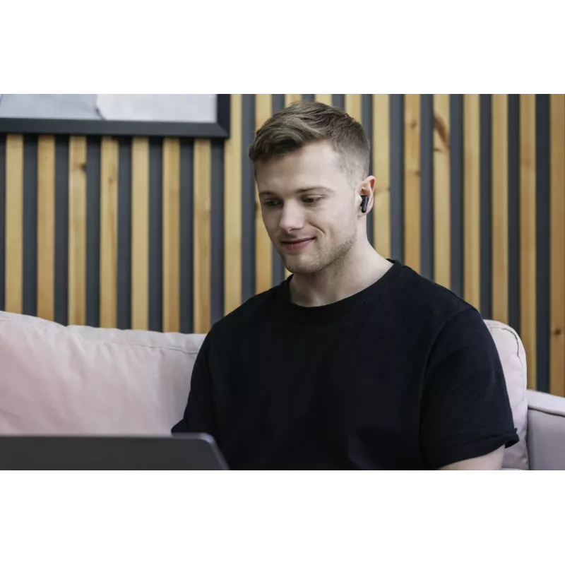 Ievietojamās True Wireless austiņas JVC Stix HAA-3TBU, Bluetooth 5.1, IPX4, 7,5 h (austiņas) / 22 h (ar uzlādes futlāri), USB-C