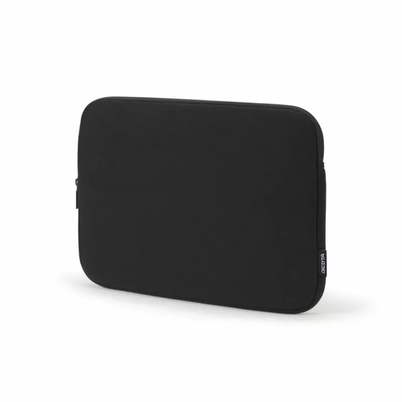 DICOTA Sleeve One - 12-12.5in Notebook Sleeve - Melns / Recycled Jersey Fabric