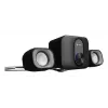 Mājas audio mini sistēma NATEC NGL-2111 — 3 W RMS, 2 skaļruņi, 3,5 mm ieeja, 7,62 cm zemfrekvences skaļrunis, melna